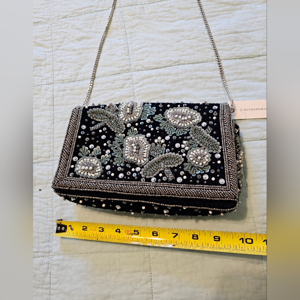 NWT Anthropologie Beaded purse